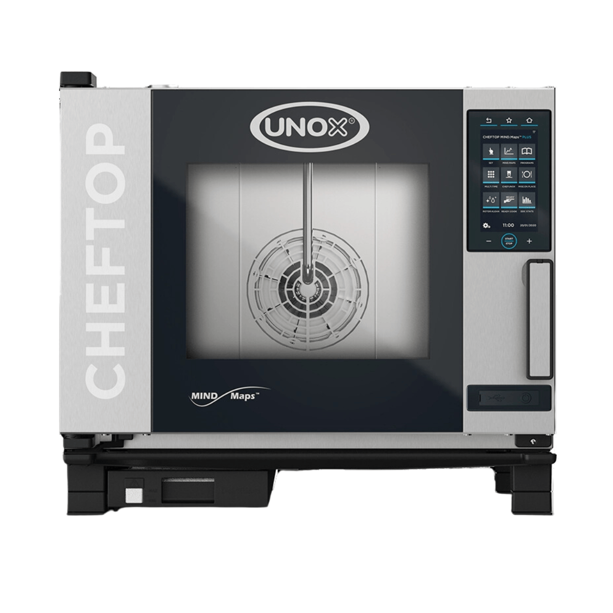 EVC-0511GPRM Horno Cheftop de 5 Niveles GN1/1 de Gas Natural